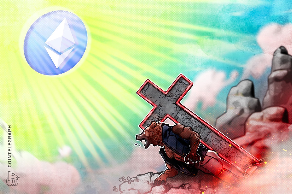 Ethereum ‘Death Cross’ Flashes For The First Time Since 2022 ETH Price Sell-off