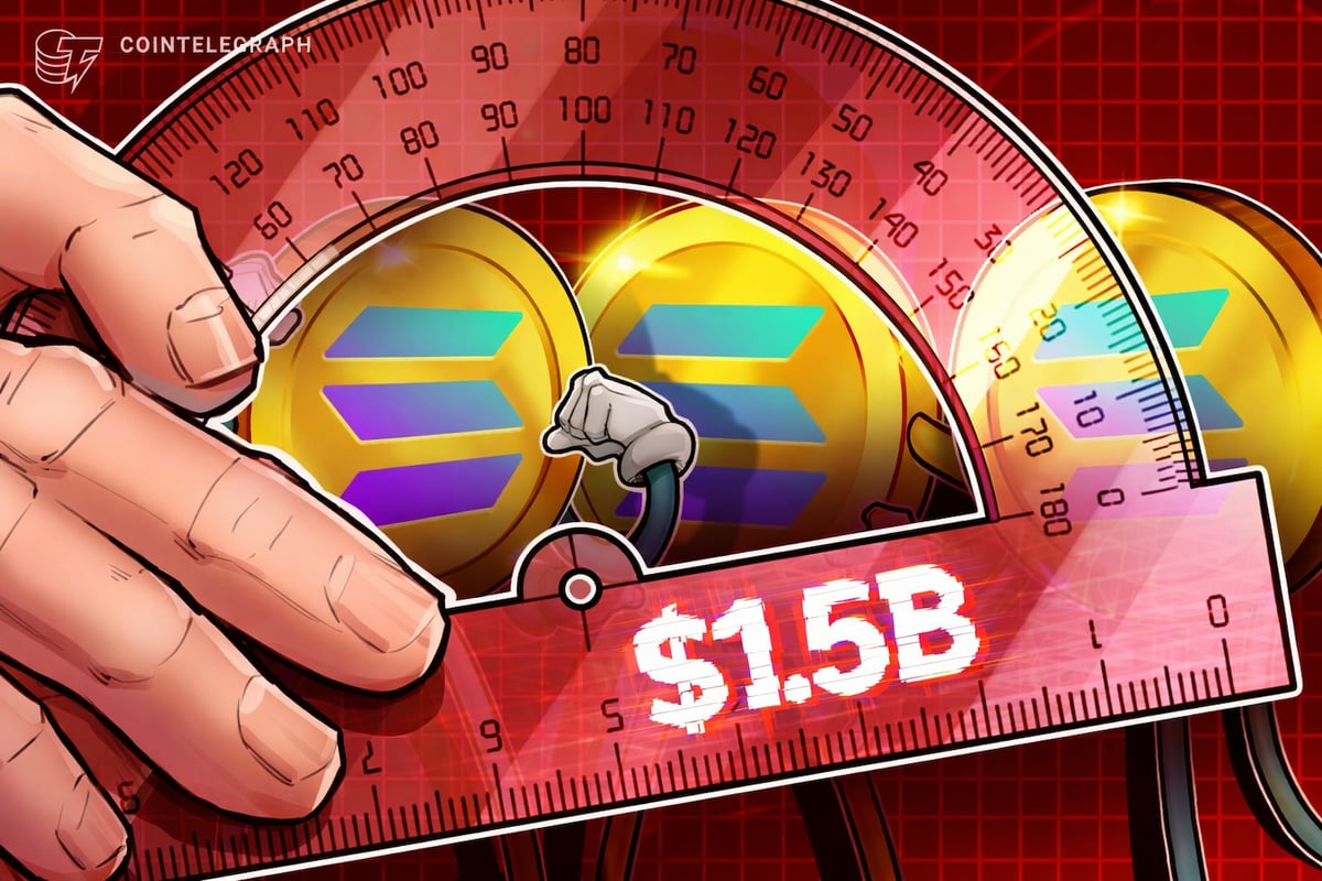 Solana Treasury Firms Face Nearly $1.5B in Unrealized Losses