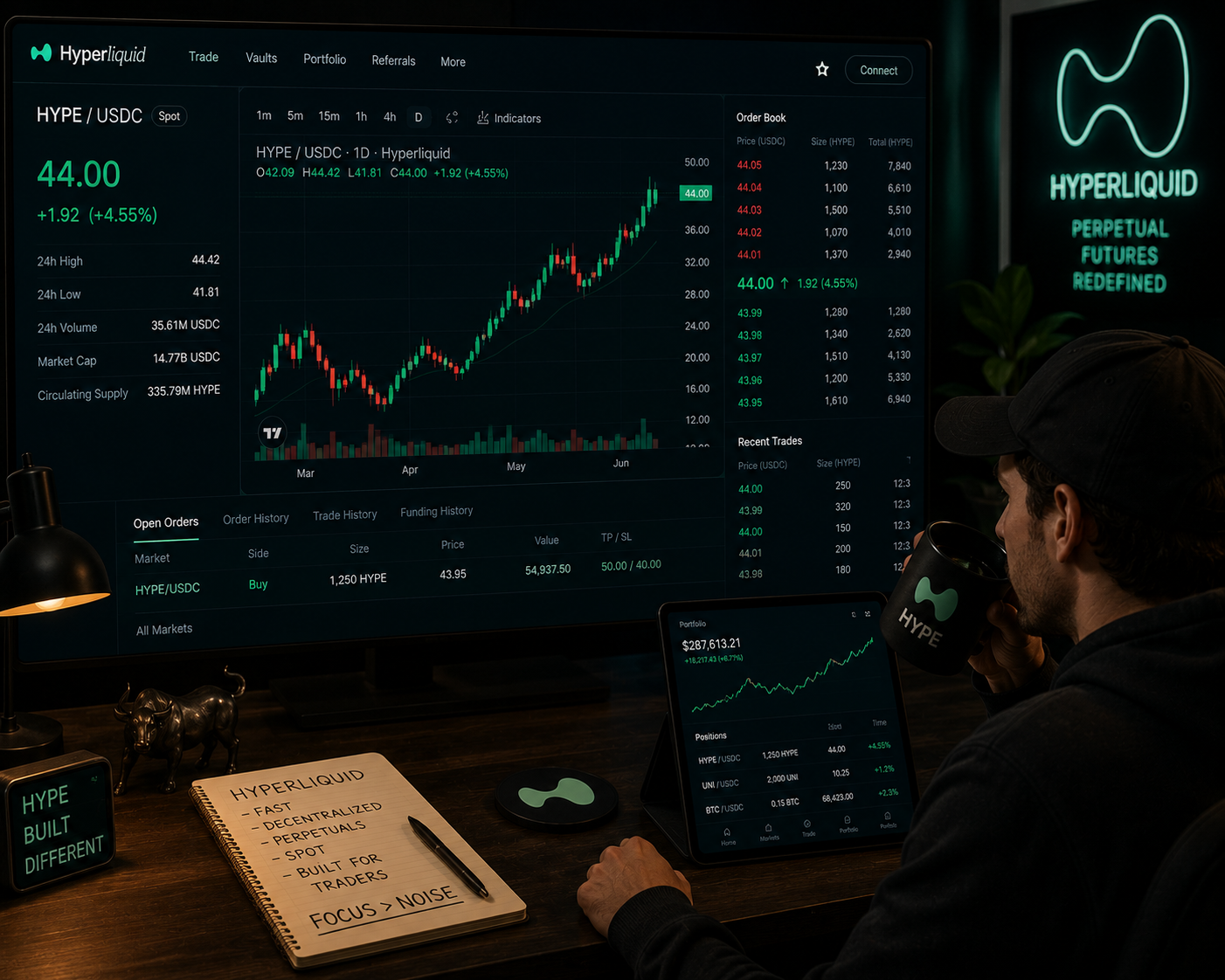 HYPE is approaching the $50 psychological level